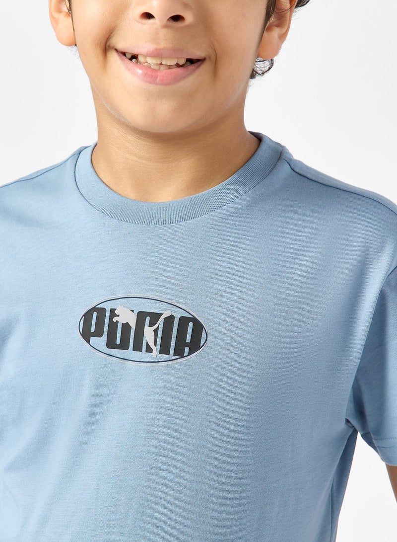 PUMA Kids Essential Logo Lab Execution T-Shirt - Image 3